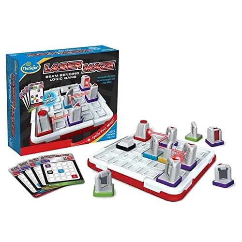 Ravensburger 76340 ThinkFun Laser Maze Spiel - Gesellschaftsspiel für 1 Spieler ab 8 Jahren, fördert Konzentration und logisches Denken durch spannende Laser-Herausforderungen.