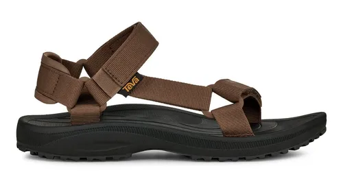 Teva Winsted Sandalen US 14 | EU 48,5 schwarz/braun - Bequeme Wandersandale in Schwarz/Braun, Größe 14, optimal für Outdoor-Aktivitäten. Die Sandale überzeugt durch ihre Funktionalität und ist vegan. Entdecken Sie weitere Teva-Produkte in unserem Online-Shop!