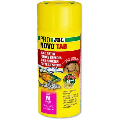 JBL Pronovo Tab M Sinkende Futtertablette 250 ml Für Alle Bodenbewohnende
