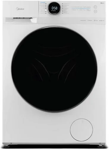 Midea MF200W100WB-14A Waschmaschine - Energieeffiziente Frontlader-Waschmaschine mit 10 kg Füllmenge und WLAN-Funktion für Smart Home Integration, ideal für moderne Haushalte.