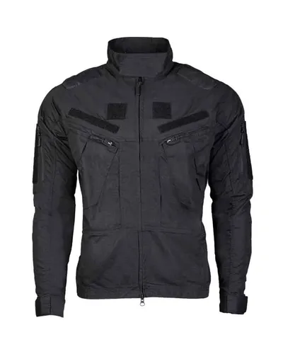 Combat Jacket Chimera schwarz - Robuste Funktionsjacke für Outdoor und Military - Funktionsjacke in Größe M, ideal für Camping, Paintball und Outdoor-Aktivitäten mit strapazierfähigem Material.