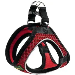 HUNTER Geschirr Hilo Comfort XXS, rot - Bequemes Hundegeschirr - Weiteres Autozubehör, ideal für kleine Hunde mit optimaler Passform und weichem Material für höchsten Tragekomfort.