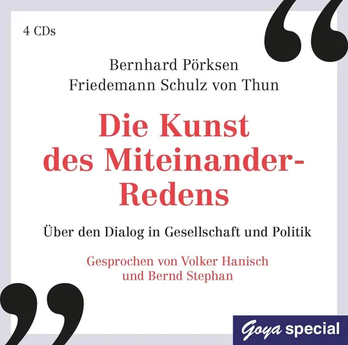 Die Kunst des Miteinander-Redens, Friedemann Schulz Von Thun
