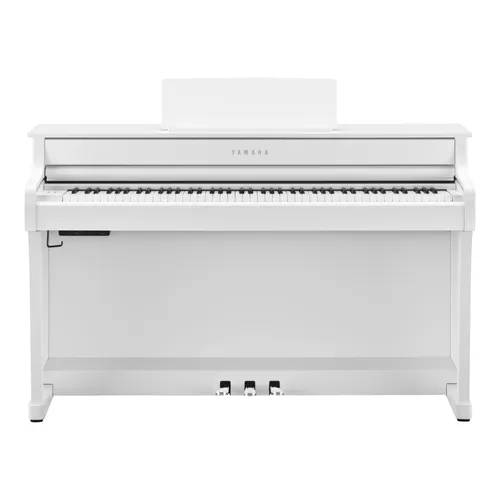 Yamaha CLP-835 WH Digitalpiano - Premium Digitalpiano mit 88 gewichteten Tasten, 38 Sounds und Bluetooth-Konnektivität; ideal für anspruchsvolle Pianisten und Musikliebhaber.