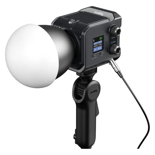 RC 100C COB LED Videolicht tintenblau, Pro Version - Dauerlichter für mobile Beleuchtung, kabellose und kabelgebundene Stromversorgung sowie präzise Lichtsteuerung mit 36.000 Farben und Sonnenlichtsimulation von 2500 K bis 10.000 K.