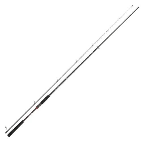 Daiwa Ballistic X Jiggerspin 2,70m - Leichte Spinnrute für Gummifischangeln - Angelrute für Süßwasserangeln, extrem leicht und langlebig mit einer Rutenaktion von extra schnell, ideal für präzises Angeln mit Ködergewichten von 7-28g.