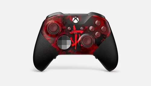 Xbox Elite Wireless Controller Series 2 – DOOM: The Dark Ages Limited Edition - Spielkonsolen mit transparentem Gehäuse und über 30 Profi-Funktionen für ein perfektes Gaming-Erlebnis – jetzt in limitierter DOOM-Edition!