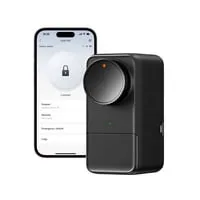 SwitchBot Lock Pro – Smartes Türschloss mit Akku und WLAN - Smart-Türschlösser mit Matter Unterstützung, über 10 Zugangscodes, ideal für Einzeltüren und Hauseingangstüren.