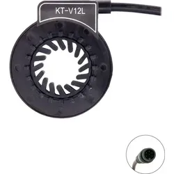 windmeile Pedalsensor KT-V12L - Professioneller PAS Sensor für E-Bikes - Sonstiges Fahrradzubehör, einfacher Einbau und optimale Unterstützung beim Pedalieren dank 12 Impulsen pro Umdrehung für ein verbessertes Fahrerlebnis.