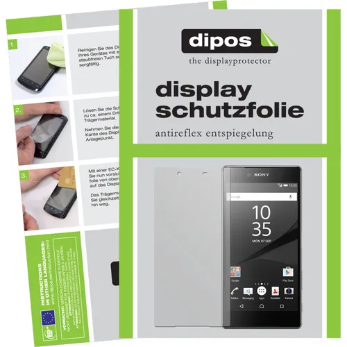Dipos Displayschutzfolie Antireflex (2 Stk., Sony Xperia Z5 Premium) (4051837088927)