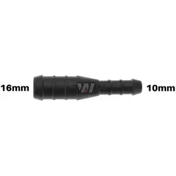 WamSter® I Schlauchverbinder Pipe Connector reduziert 16mm 10mm Durchmesser