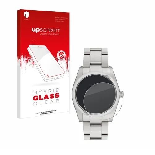 upscreen Panzerfolie Schutzglas für Rolex Oyster Perpetual 34 9H klar Display