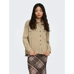 ONLY Cordjacke ONLAMAZING L/S CORD SHACKET PNT beige L (40)