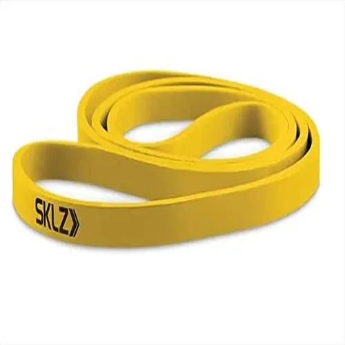 Sklz Pro Band Power Band Elastische Bänder Niveau 1 - Das Sklz Pro Band Power Band Level 1 ist ideal für das Klimmzugs-Training. Es bietet leichte Unterstützung von 10–20 kg und fördert die Stärkung der Zugmuskulatur. Perfekt für Anfänger und zur Verbesserung der Technik.