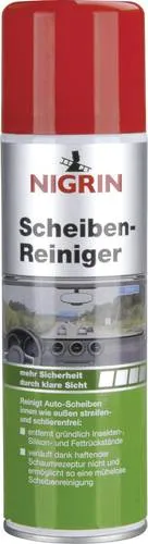 Nigrin 74026 Scheibenreiniger 300ml - Hochwirksamer Scheibenreiniger für klare Sicht und mehr Sicherheit beim Fahren, ideal für alle Witterungsbedingungen.