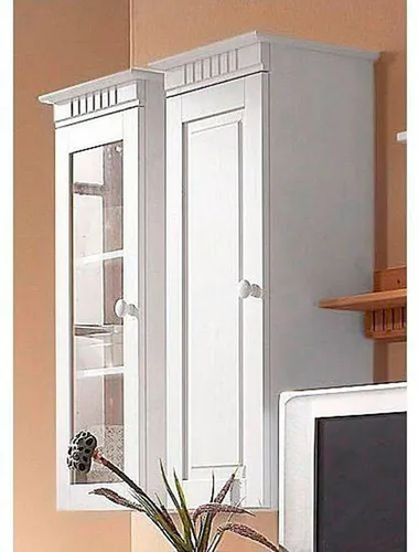 Hängevitrine HOME AFFAIRE "Cubrix" - Buffets aus massivem Kiefernholz, wahlweise mit Glastür, pflegeleicht und ideal zur stilvollen Präsentation Ihrer Lieblingsstücke.