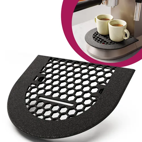 Abtropfgitter passend für Delonghi Dedica 685 885 Kaffeemaschine Abtropfblech