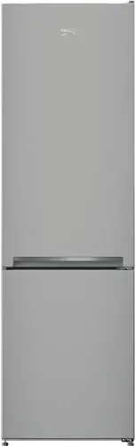 BEKO RCSA300K40SN - Kühl-Gefrier-Kombination in Silber, flexible Platzierung durch wechselbaren Türanschlag, 291 l Nutzinhalt und energieeffizient mit 227 kWh/Jahr