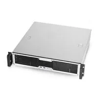 Chenbro RM24200-L Rack-Gehäuse, silber - Computergehäuse mit 2 Höheneinheiten, ideal für platzsparende Rack-Installationen. Hohe Funktionalität mit USB 3.2-Anschlüssen und kompaktem Design.