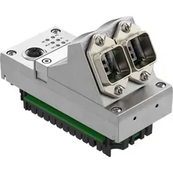 FESTO Interface 8110370 CPX-M-FB44 - Feldbus-Schnittstelle CPX-M-FB44, kompakte Bauweise für einfache Integration, bietet umfassende Diagnosemöglichkeiten und flexible Parametrierung für optimale Automatisierungslösungen.