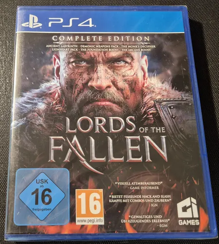 Lords of the Fallen Complete Edition PS4 - Rollenspiel für Sony PlayStation 4, inklusive aller Erweiterungen für ein maximales Spielerlebnis, USK ab 16 Jahren.