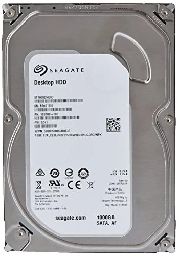 Seagate Desktop HDD 1 TB; interne Festplatte; 3.5", SATA; 6GB/s - ST1000DM003