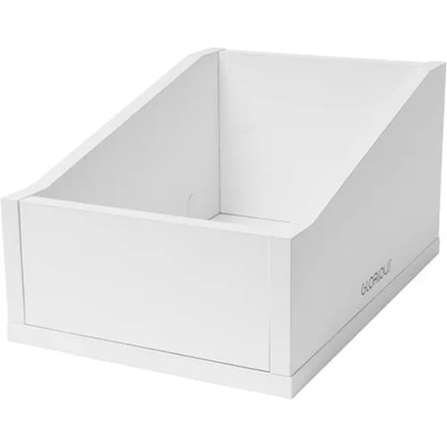 Glorious 7" Record Box Advanced wh 110 - Praktische Aufbewahrung für 7"-Schallplatten: Platz für ca. 110 Singles, robustes Design, ideales Durchblättern dank abgeschrägter Seiten. Modular kombinierbar für individuelle Lösungen.