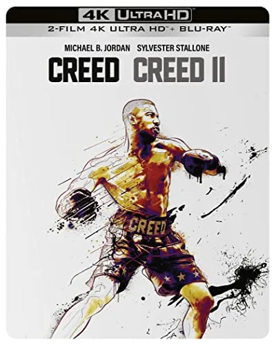 Creed/Creed II Double Steelbook [4K Ultra HD] [2018] [Blu-ray] [2022] [Region Free]