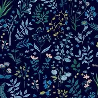 Joules Vliestapete Holcombe Floral – Moderne Blumentapete - Verleihen Sie Ihrem Zuhause mit dieser eleganten Blumentapete einen frischen, modernen Look. Einfaches Tapezieren ohne Tapeziertisch dank praktischer Vlies-Technologie. FSC-zertifiziert und wasserbeständig für langanhaltende Freude.