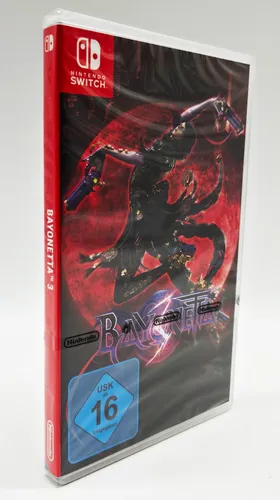 BAYONETTA 3 für NINTENDO SWITCH – NEU - Actiongeladenes Spiel mit USK ab 16 Jahren, ohne Regionalsperre, exklusiv für die Nintendo Switch – erlebe fesselnde Abenteuer mit der mächtigen Hexe Bayonetta!