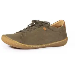 El Naturalista Klassische Stiefeletten PAWIKAN - Damen-Sneaker, flache Stiefeletten aus hochwertigem Glattleder mit Gummisohle, ideal für Übergangszeiten und bequem im Alltag.