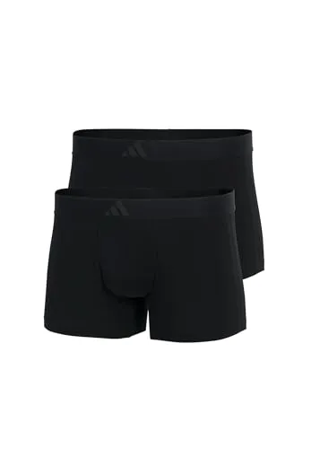 adidas Herren Boxershorts 2er Pack - Active Flex Cotton Low Rise Trunk - Herren-Boxershorts im praktischen 2er Pack, aus atmungsaktivem Active Flex Cotton für optimalen Tragekomfort und Bewegungsfreiheit.