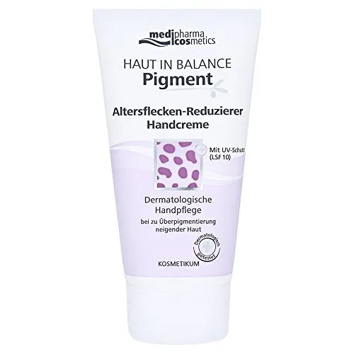 Haut In Balance Pigment Altersfl.-reduz. Handcreme - Handcreme mit pigmentreduzierender Formel, die Altersflecken minimiert und die Haut strafft. Ideal für die tägliche Pflege.