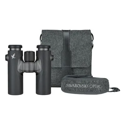 Swarovski CL Companion 8x30 B anthrazit mit NORTHERN LIGHTS - Kompaktes Fernglas mit herausragender optischer Qualität, ideal für lange Beobachtungen. Inklusive Tasche und Trageriemen für optimale Mobilität.
