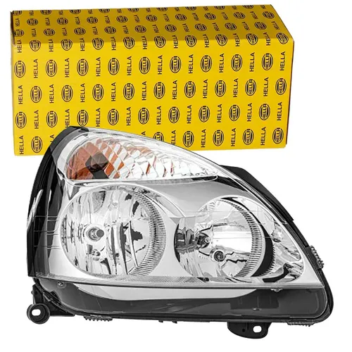 HELLA HALOGEN SCHEINWERFER H7/H1 RECHTS passend für RENAULT CLIO THALIA | 1DB 00