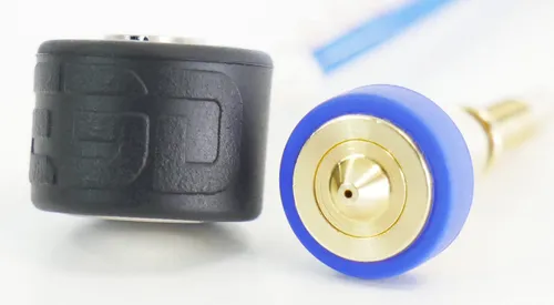 E3D Revo High Flow HotSide Nozzle Kit - 1.75mm - 60W - Zubehör für 3D-Drucker mit hoher Durchflussrate; ermöglicht schnellen Düsenwechsel und verbessert die Wärmeübertragung für optimale Druckergebnisse.