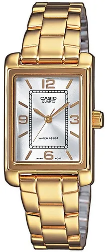 Casio analog LTP-1234PG-7AEG - Elegante Damenarmbanduhr aus der CASIO Modell 05 Collection, 11 mm, mit Kalenderfunktion und stilvollem Design für jeden Anlass.