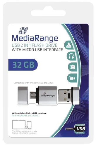 USB Stick 32GB 2.0+MicroUSB