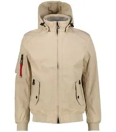 Wellensteyn Outdoorjacke Cicero - Beige M - Funktionsjacke im Bomber-Stil, wasserdicht, winddicht und atmungsaktiv – perfekt für Übergangszeiten!