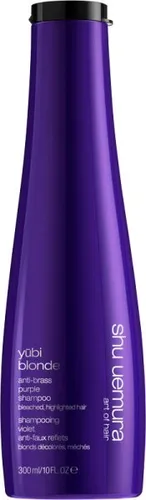 Shu Uemura Yubi Blonde Anti-Brass Purple Shampoo 300ml - Anti-Gelbstich Shampoo für blondiertes Haar, neutralisiert unerwünschte Gelbtöne und sorgt für kühles Blond mit natürlichem Glanz. Ideal für strahlende, geschmeidige Haare.