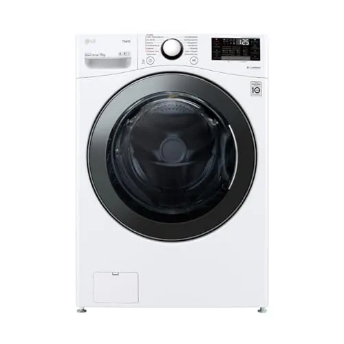 LG F11WM17TS2 - Frontlader-Waschmaschine 17 kg, TurboWash für schnelle 59 Minuten Reinigung und Wi-Fi Steuerung