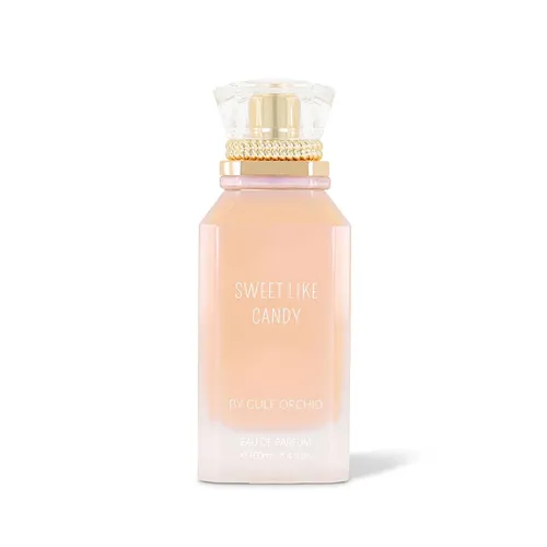 Gulf Orchid Sweet Like Candy EDP 100 ml - Süßes Eau de Parfum mit fruchtigen und blumigen Noten. Verführerische Komposition aus Jasmin, Vanille und Moschus für einen unvergesslichen Duftmoment.