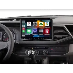 ALPINE iLX-F905T61 Autoradio für VW T6.1 - Hochwertiges Autoradio mit 9-Zoll HD-Touchscreen, Apple CarPlay Wireless, Android Auto und integriertem Class-D-Verstärker für exzellente Klangqualität.