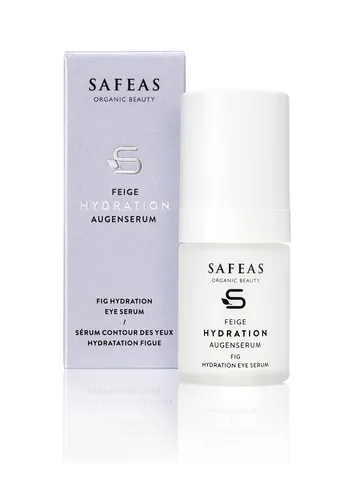 Safeas Feige Hydration Augenserum 15ml - Augenpflege für intensive Feuchtigkeit und strahlende Augen, ideal gegen müde Augen und Trockenheit.