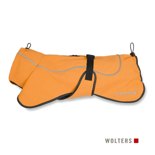 Wolters Hundebekleidung Cape Drizzle orange - Stylisches Hundecape in leuchtendem Orange, wasserabweisend und perfekt für regnerische Tage.