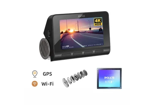 70mai A810 Dashcam Auto - 4K Ultra HD, Wi-Fi, HDR, Super Nachtsicht und G-Sensor für höchste Sicherheit unterwegs