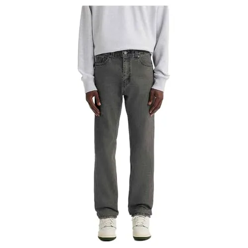 Levi's Straight-Jeans "505", REGULAR, Gr. 30 - Länge 30 - Herren-Straight-Jeans mit geradem Schnitt und niedriger Leibhöhe, ideal für coole Freizeit-Outfits. Pflegeleicht und langlebig dank widerstandsfähigem Jeansstoff.