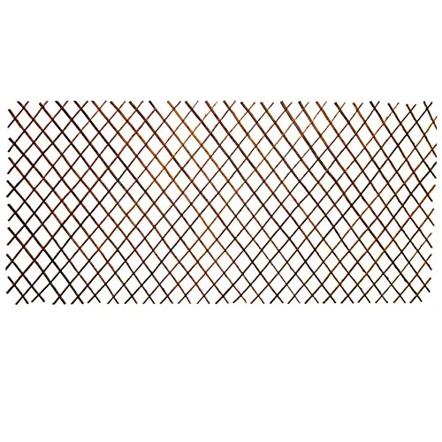 UNUS 5er Set Rankgitter Holz - Ausziehbare Scherengitter für Kletterpflanzen - Rankgitter aus robustem Weidenholz, ideal für Rosen, Efeu und Clematis. Flexibel anpassbar und dekorativ – perfekter Sichtschutz für Garten und Balkon.