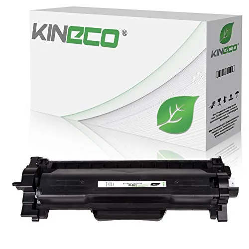 Kineco Toner kompatibel für Brother TN-2420 & TN-2410 - Toner für Brother-Drucker mit hoher Ergiebigkeit: 3.000 Seiten bei 5% Deckung, 100% kompatibel und mit geprüfter Füllstandsanzeige für lange Lebensdauer.
