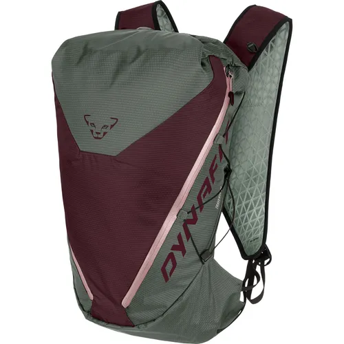 Dynafit Traverse 22 Rucksack - Oliv/Dunkelgrün - XS-S - Der Dynafit Traverse 22 Rucksack vereint die Vorteile einer Laufweste mit viel Stauraum für Bergabenteuer. Ideal für schnelle Wanderungen und Bergtouren, bietet er einen perfekten Sitz und ist aus robustem, umweltfreundlichem Material gefertigt.